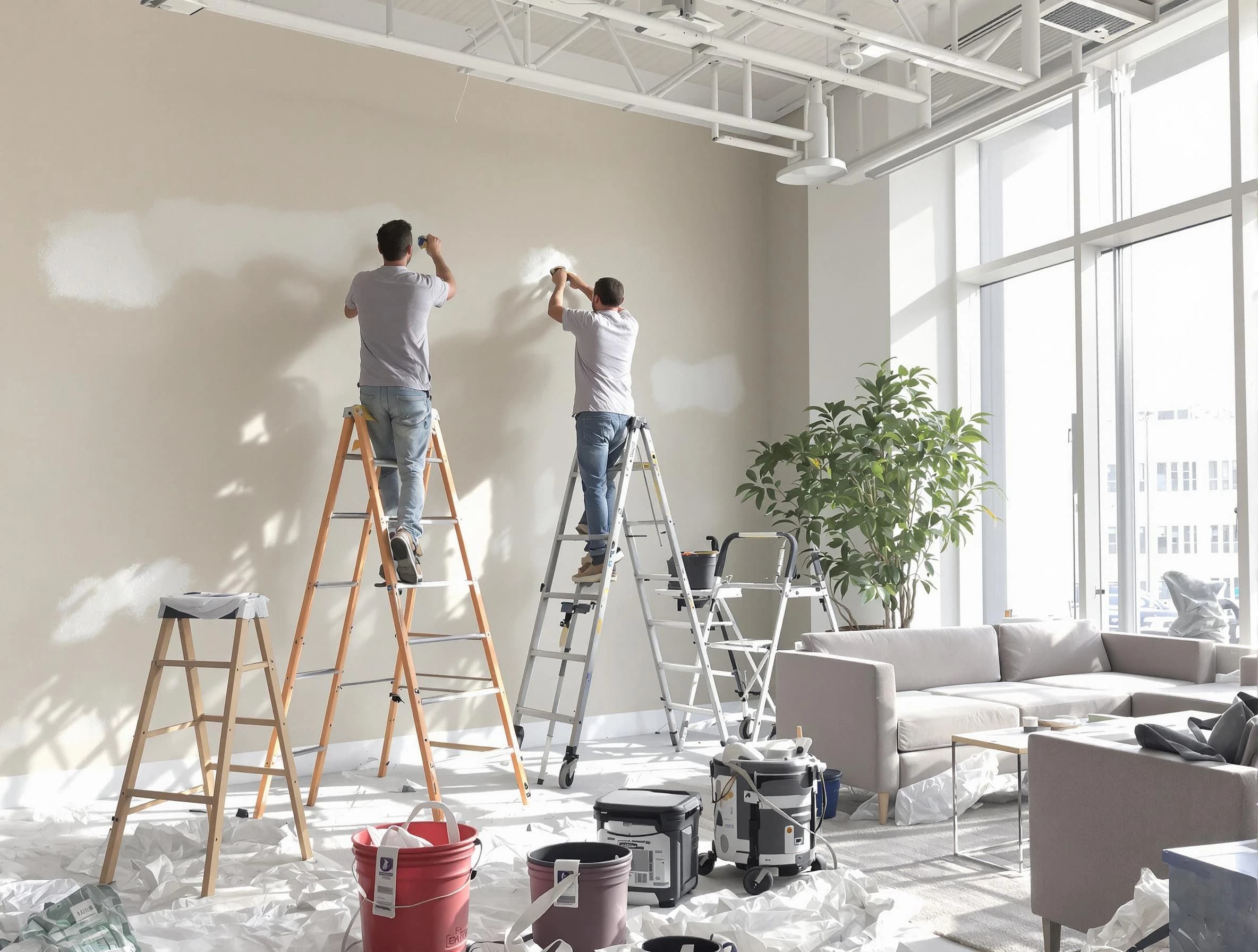 Maple Heights House Painters delivering commercial painting services in Maple Heights, OH