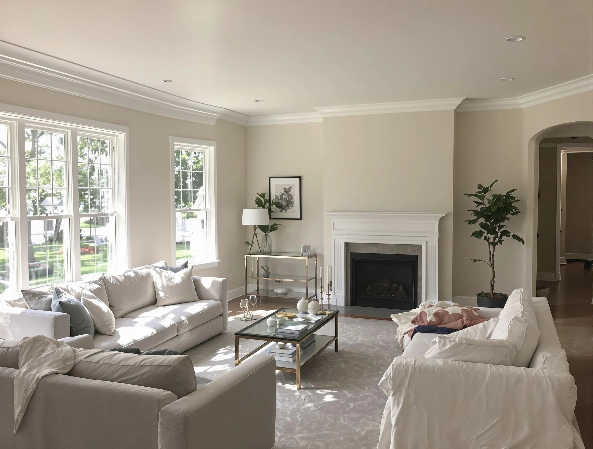 Interior painting by Maple Heights House Painters experts in Maple Heights, OH