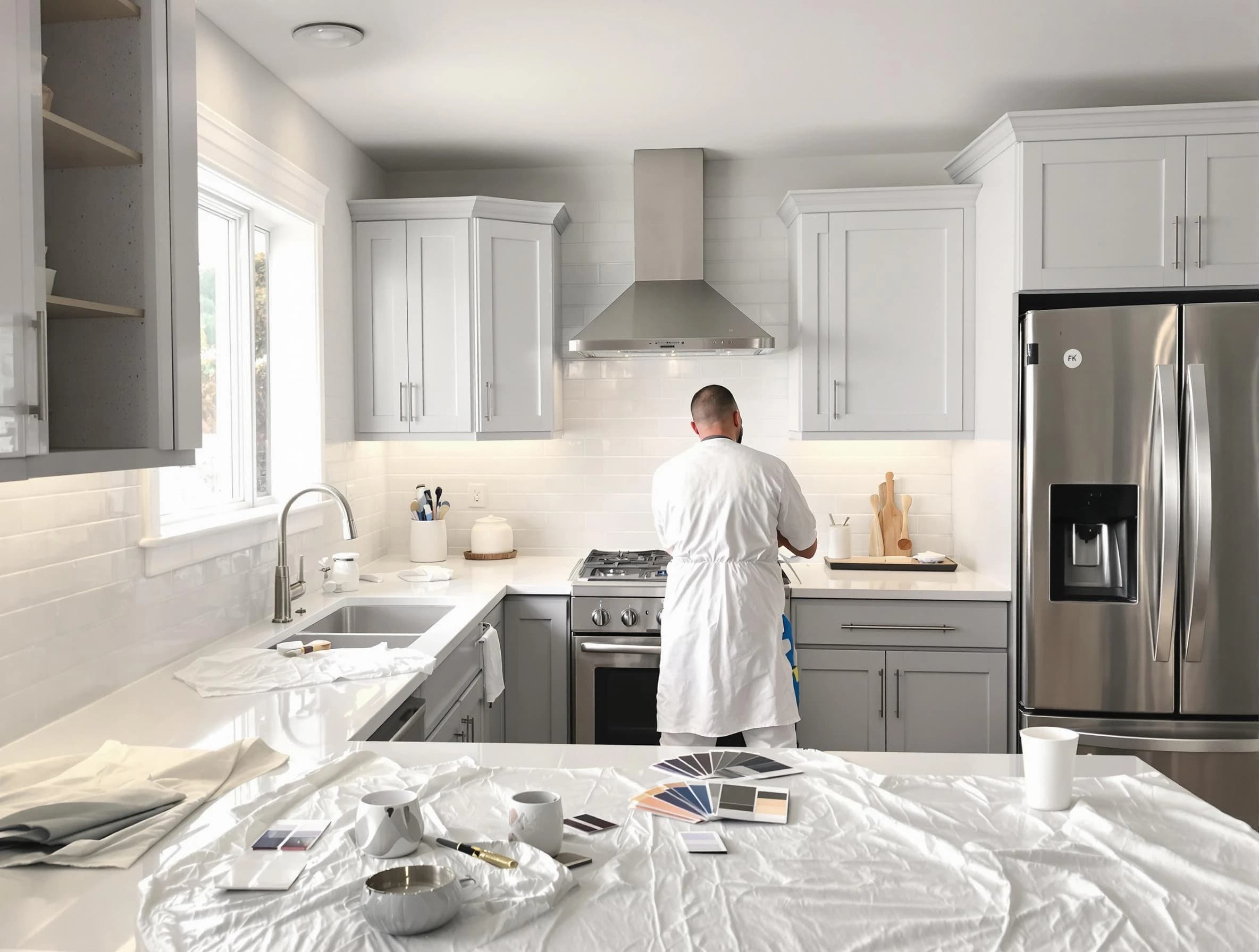 Kitchen Painting in Maple Heights